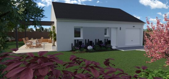 Maison neuve à Bosc-le-Hard, Normandie