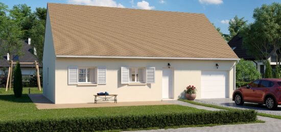 Maison neuve à Barentin, Normandie