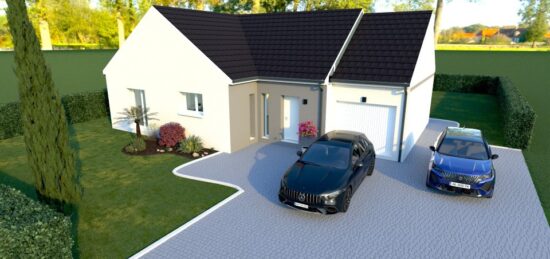 Maison neuve à Marcilly-sur-Eure, Normandie