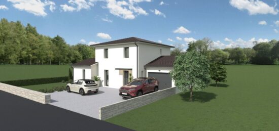 Maison neuve à Grièges, Auvergne-Rhône-Alpes