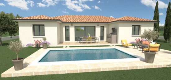Maison neuve à Auzielle, Occitanie