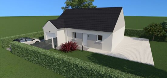 Maison neuve à Saint-Paër, Normandie