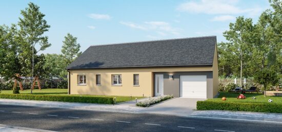Maison neuve à Courteuil, Hauts-de-France