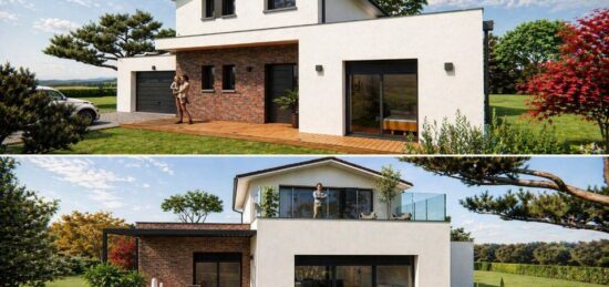 Maison neuve à Toulouse, Occitanie