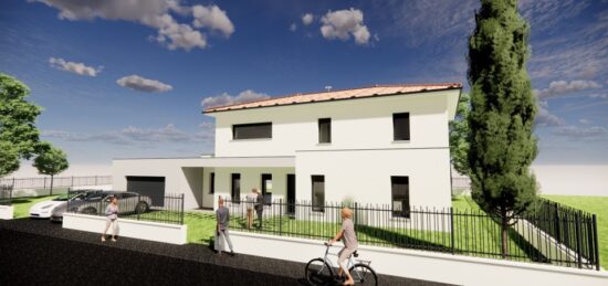 Maison neuve à Pins-Justaret, Occitanie