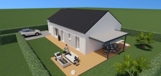 Maison neuve à Criquetot-sur-Ouville, Normandie