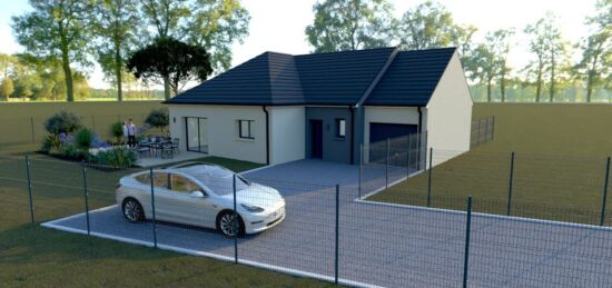 Maison neuve à Saint-Georges-Motel, Normandie
