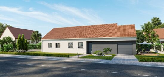 Maison neuve à Loivre, Grand Est