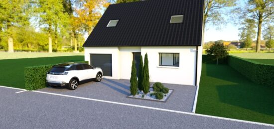 Maison neuve à Athies, Hauts-de-France