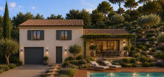Maison neuve à Eyguières, Provence-Alpes-Côte d'Azur