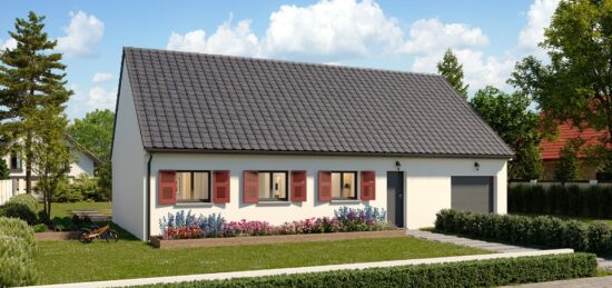 Maison neuve à Aulnay-sur-Iton, Normandie