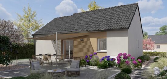 Maison neuve à Courteuil, Hauts-de-France