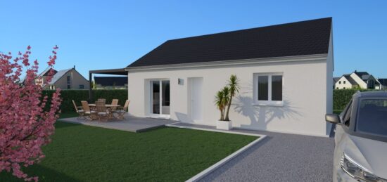 Maison neuve à Morgny-la-Pommeraye, Normandie