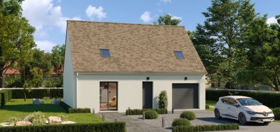 Maison neuve à Rogerville, Normandie