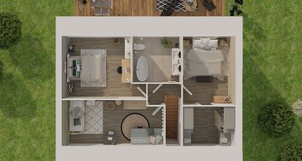 Combles GI 3 ch Design  - Maisons France Confort
